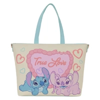 Loungefly Disney Lilo & Stitch - Stitch & Angel "True Love" Tote Crossbody Bag