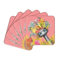 Lisa Pollock - Coasters Emu-sing (Set of 6)