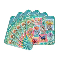 Lisa Pollock - Coasters Pretty Postage (Set of 6)