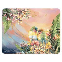 Lisa Pollock - Placemats Sunset Lovebirds (Set of 6)