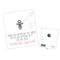 Always With You Angels Lapel Pin - Someone Special