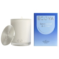 Ecoya Madison Jar Candle - Sandalwood & Amber