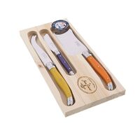 Jean Dubost Maison - 3 Piece Cheese Set Mixed Colours 
