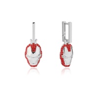 Couture Kingdom - Marvel - Iron Man Drop Earrings Silver