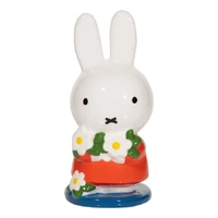 Miffy Figurine - Holding Daisy Bouquet