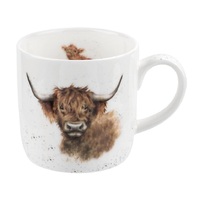 Royal Worcester Wrendale Mug - Highland Cow