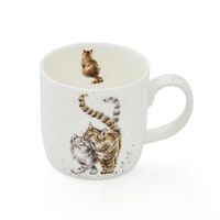 Wrendale Designs By Royal Worcester Mug - Feline Good Cat