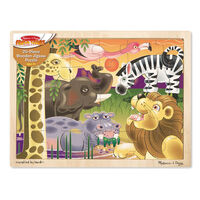 Melissa & Doug Jigsaw Puzzles - African Plains 24pc