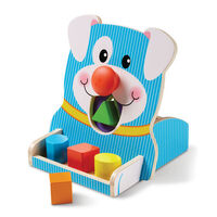 Melissa & Doug First Play - Spin & Feed Shape Sorter