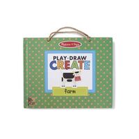 Melissa & Doug Natural Play - Play Draw Create Farm 