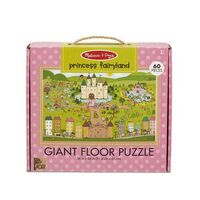 Melissa & Doug Natural Play Giant Floor Puzzle - Princess Fairyland 60 Pieces