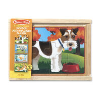 Melissa & Doug Jigsaw Puzzles in a Box - Pets