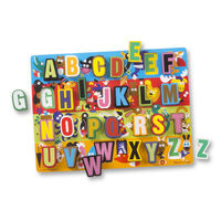 Melissa & Doug Chunky Puzzle - Jumbo ABC 26 Pieces