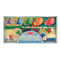 Melissa & Doug Magnetic Learning - Catch & Count Fishing Rod Set