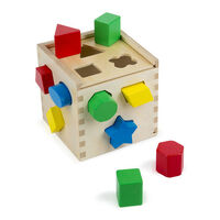 Melissa & Doug Classic Toy - Shape Sorting Cube