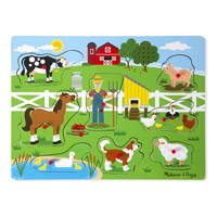 Melissa & Doug Song Puzzle - Old MacDonald's Farm 8 Pieces