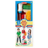 Melissa & Doug Let's Play House - Cleaning Kit with Stand (6pc)