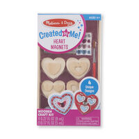 Melissa & Doug Created by Me! - Wooden Heart Magnets