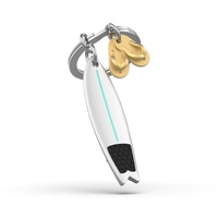 Metalmorphose Keychain - Surfboard with Flip-Flops
