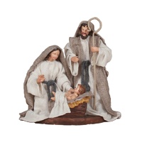 Religious Gifting Christmas Holy Family Nativity Scene 20cm