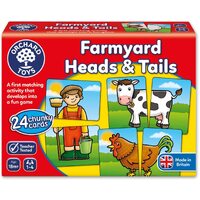 Orchard Toys Game - Farmyard Heads and Tails
