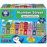 Orchard Toys Jigsaw Puzzle - Number Street 20pc