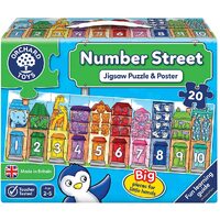 Orchard Toys Jigsaw Puzzle - Number Street 20pc