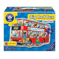 Orchard Toys Jigsaw Puzzle - Big Red Bus 15pc
