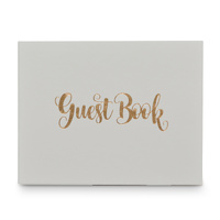 Rose Gold Guest Book