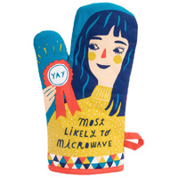 Blue Q Oven Mitt - Most Likely To Microwave