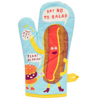 Blue Q Oven Mitt - Say No To Salad