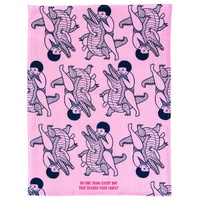 Blue Q Tea Towel - Do One Thing Every Day That Scares Your Family