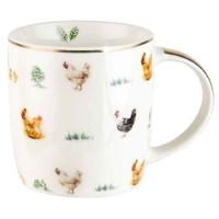 Farm Lane Mug - Chickens