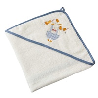 Pilbeam Jiggle & Giggle - Stanley Sheep Hooded Bath Towel