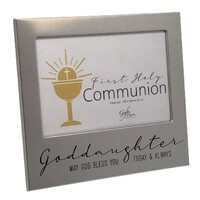 First Holy Communion Photo Frame - Goddaughter