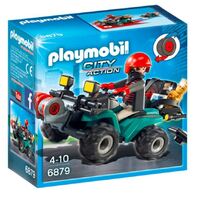 Playmobil City Action - Robber’s Quad With Loot