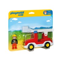 Playmobil 1.2.3 - Ladder Unit Fire Truck