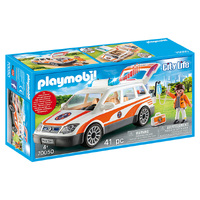 Playmobil City Life - Emergency Car with Siren