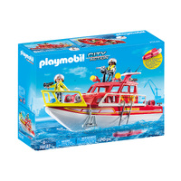 Playmobil City Action - Fire Rescue Boat