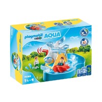 Playmobil 1.2.3 Aqua - Water Wheel Carousel