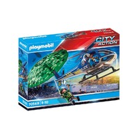 Playmobil City Action - Police Parachute Search