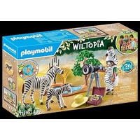 Playmobil Wiltopia - Animal Photographer with Zebras
