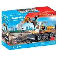 Playmobil Action Heroes - Large Excavator