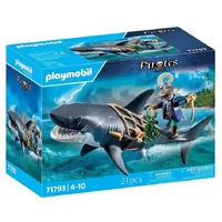 Playmobil Pirates - Giant Shark with Pirate