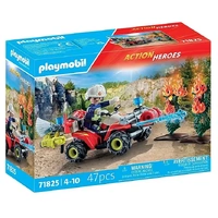 Playmobil Action Heroes - Firefighting Quad