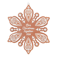 2024 Hallmark Keepsake Ornament - Our Christmas Together Porcelain