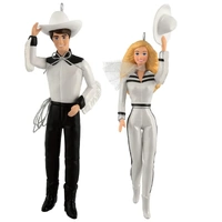 2025 Hallmark Keepsake Ornament - Barbie & Ken Western Stars (Set of 2)