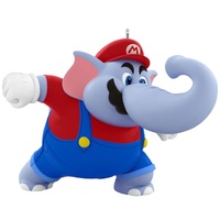 2025 Hallmark Keepsake Ornament - Super Mario Elephant Mario (4th in Powered Up With Mario Series)