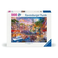 Ravensburger Puzzle 1000pc - Sunset Over Amsterdam