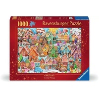 Ravensburger Puzzle 1000pc - Christmas Cookie Village